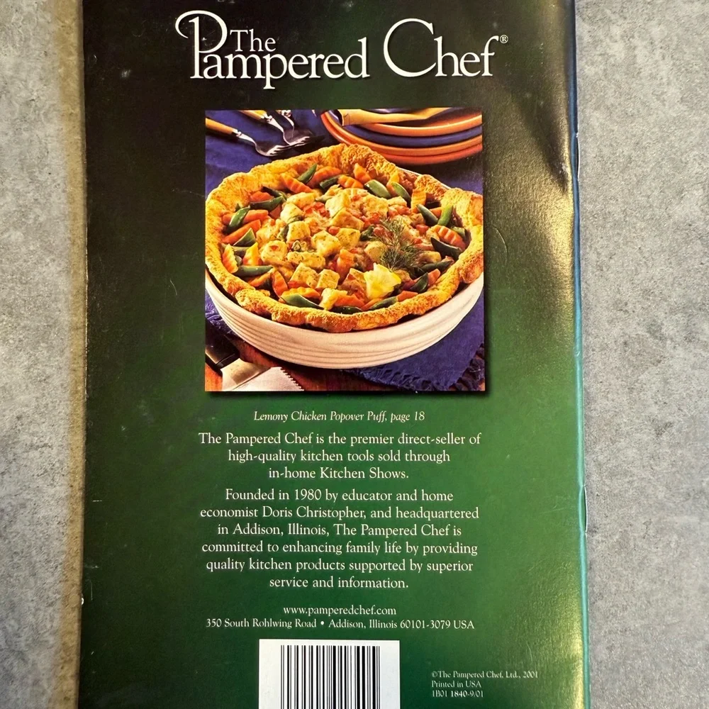 The Pampered Chef Recipe Collection Fall/Winter 2001